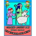 thumbnail image 1 of Coloring Activity Book with Story by Number for Kids : A Fun Way for Kids to Color through the Bible, 25 Bible Coloring Pages for Christians Activity Book Bible Verse Church Activity (Paperback), 1 of 1