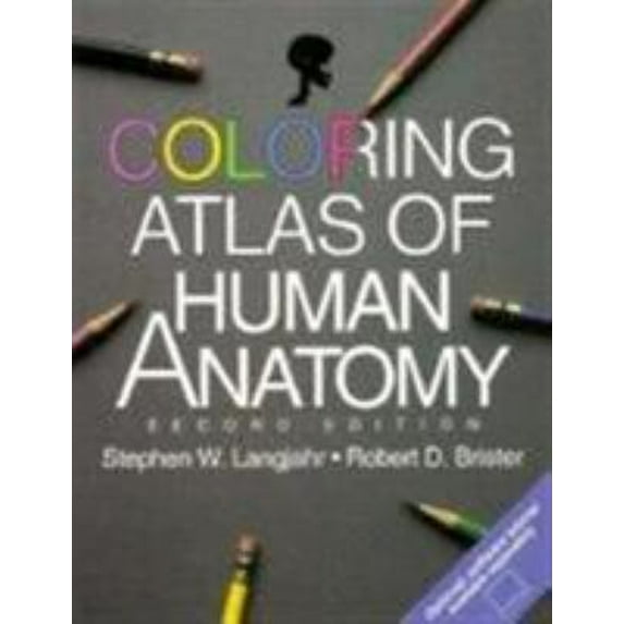 Pre-Owned Coloring Atlas of Human Anatomy (Hardcover) 9780805340204