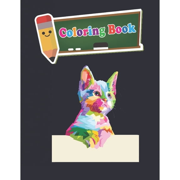 Coloring Book: 100 Animals for Stress Relieving Designs Animals, Flowers, Patterns And So Much More For Adults and kids - 8 x10 inches (Paperback)