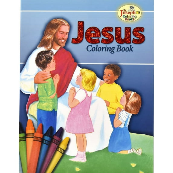 Coloring Book About Jesus