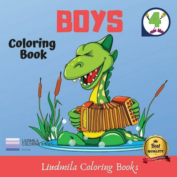 Coloring Book - Boys : Coloring pictures for kids, awesome drawings for children, coloring pages for teens with guaranteed (Paperback)