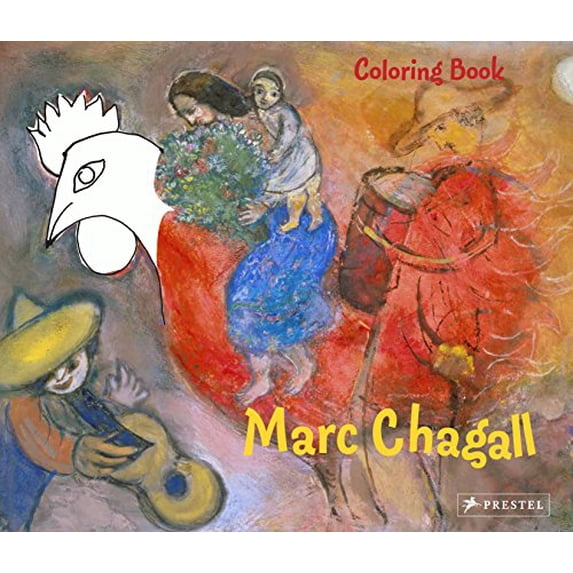 Pre-Owned Coloring Book Chagall (Paperback) 3791370057 9783791370057
