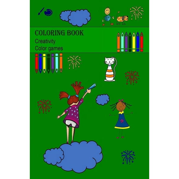 Coloring Book: Creativity Color games (Paperback)