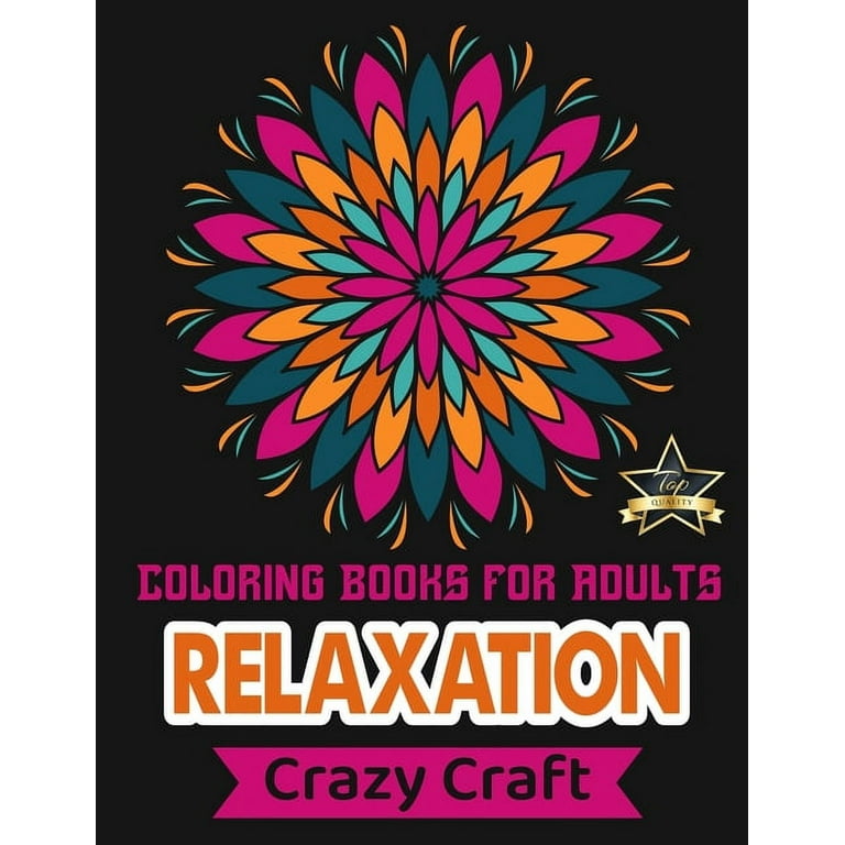Adult Coloring Book by Coloring Books for Adults Relaxation