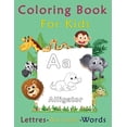 thumbnail image 1 of Coloring Book For Kids, Letters-Animals-words: preschool and kindergarten coloring books, (Paperback), 1 of 1