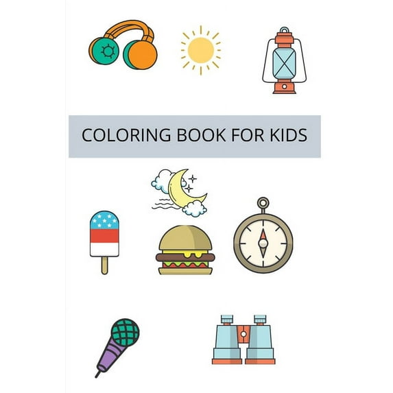 Coloring Book: For Kids, (Paperback)