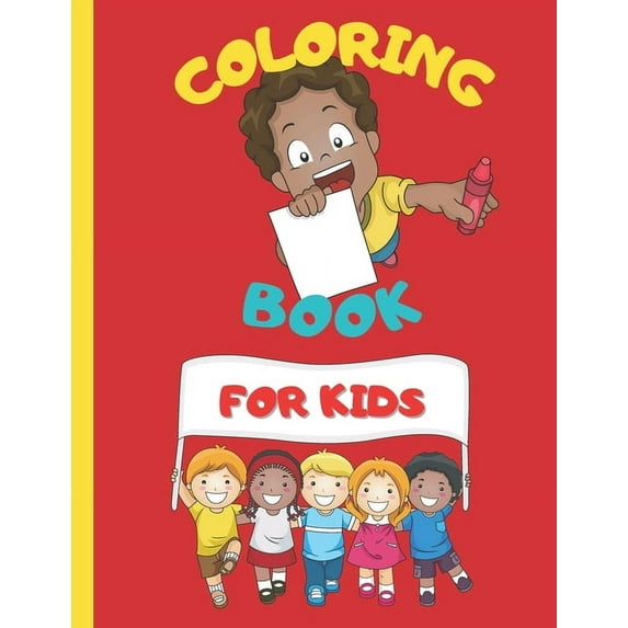 Coloring Book For Kids, (Paperback)