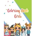thumbnail image 1 of Coloring Book Girls: For Kids Ages 4-8, 1 of 1