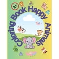 thumbnail image 1 of Coloring Book Happy Animals: Coloring Book Happy Animals/ Education/Letters/Fun, (Paperback), 1 of 1