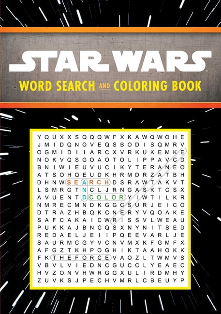 THUNDER BAY PRESS Coloring Book & Word Search Star Wars: Word Search and Coloring Book, (Paperback)