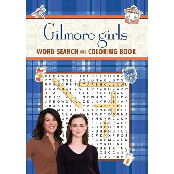 Gilmore Girls Word Search and Coloring Book (Paperback)
