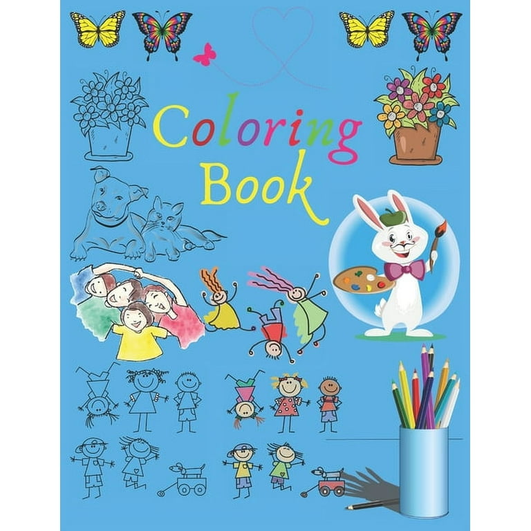 Coloring Rules!: Coloring Book for Kids (130 Pages | 8.5 x 11 | Coloring  Books for Kids Ages 8-12)
