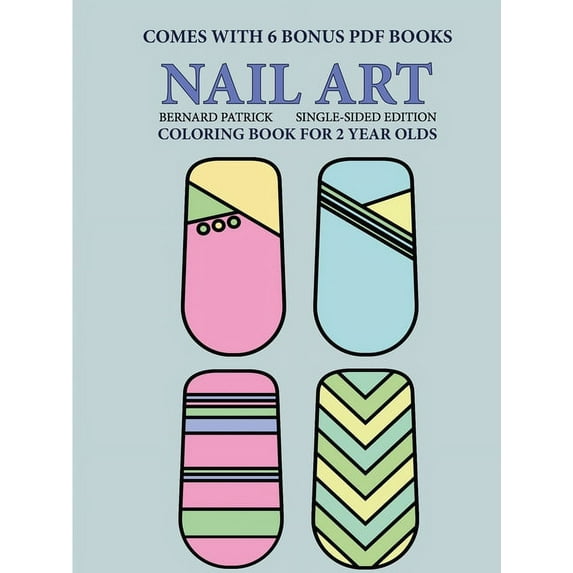 Coloring Book for 2 Year Olds (Nail Art), (Paperback)