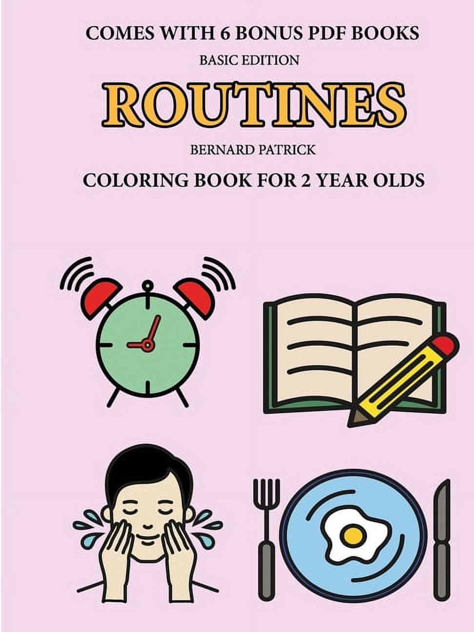 Coloring Book for 2 Year Olds (Routines) (Paperback)