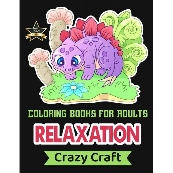 Coloring Book for Adults Relaxation: An Adult Coloring Book with Lovable Jungle Animals, Birds, Plants, Oceans, Wildlife, (Paperback)
