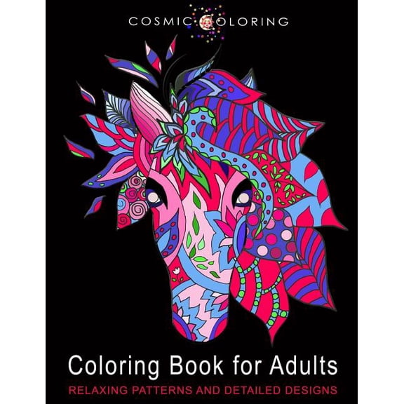 Coloring Book for Adults : Relaxing Patterns and Detailed Designs