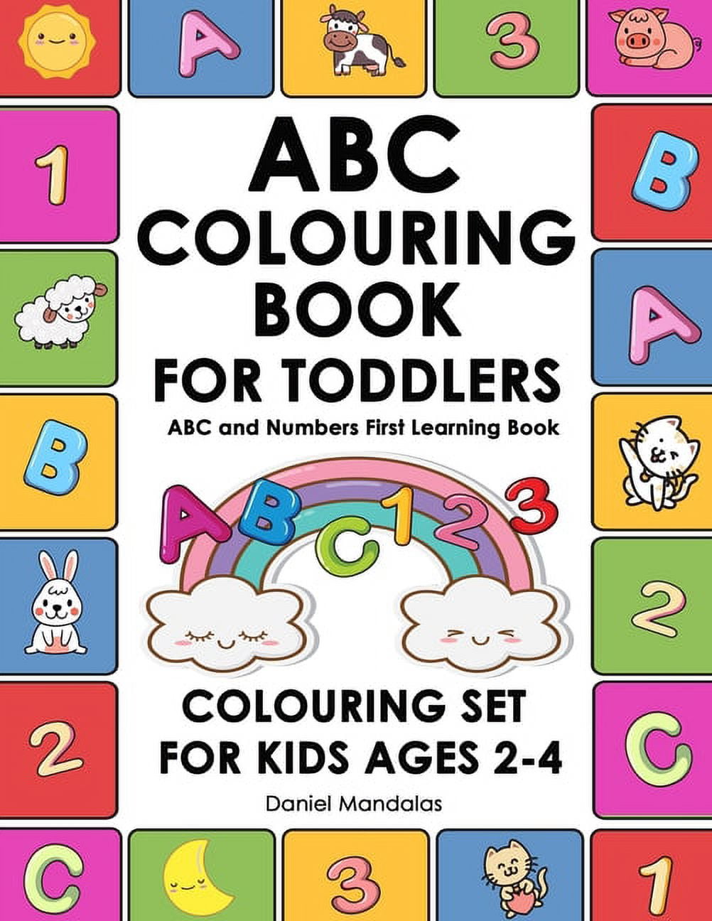 Coloring Book for Kids: ABC Colouring Book for Toddlers: ABC and