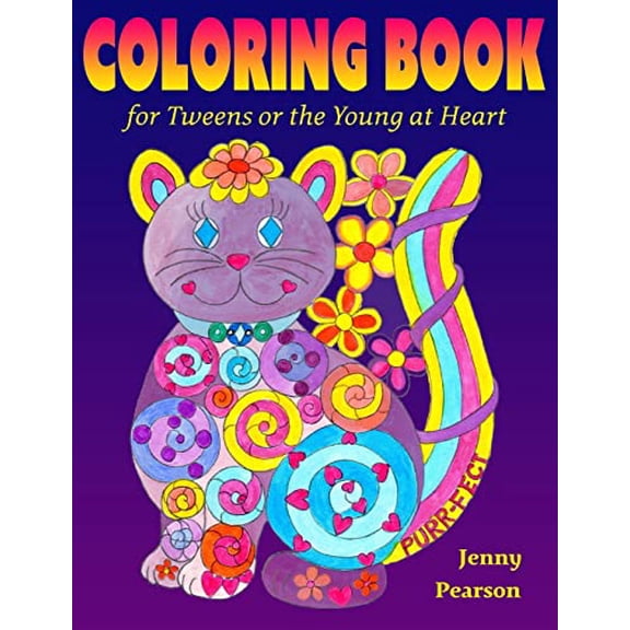 Pre-Owned Coloring Book for Tweens or the Young at Heart Paperback