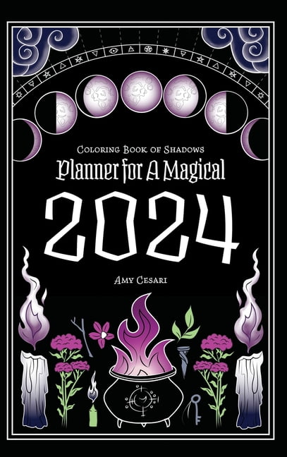 Coloring Book of Shadows: Planner for a Magical 2023 [Book]