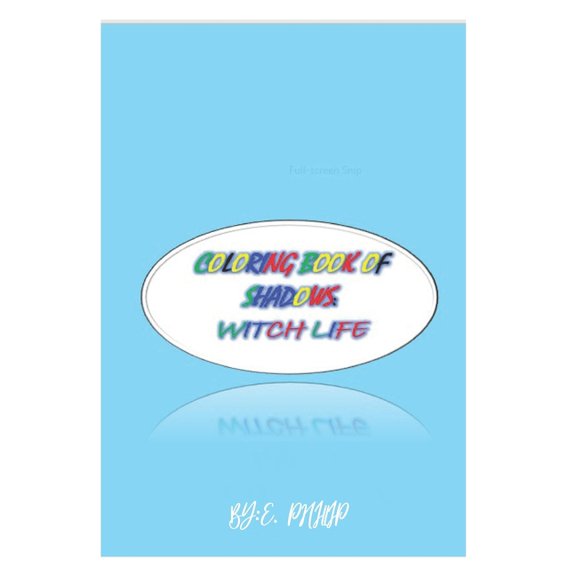 Coloring Book of Shadows: Witch Life