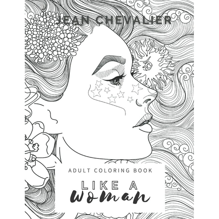 Coloring For Women: Coloring Book For Women Ladies Girls for Art Color  Therapy (Paperback)