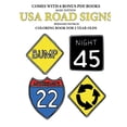 thumbnail image 1 of Coloring Books for 2 Year Olds (USA Road Signs), (Paperback), 1 of 1