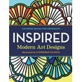 thumbnail image 1 of Coloring Books for Grownups : Inspired: Modern Art Designs (Paperback), 1 of 1