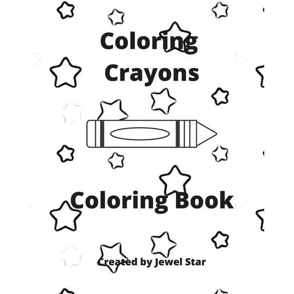 Coloring Crayons Coloring Book
