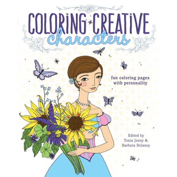 Pre-Owned Coloring Creative Characters: Fun Coloring Pages with Personality (Paperback) 1440345198 9781440345197