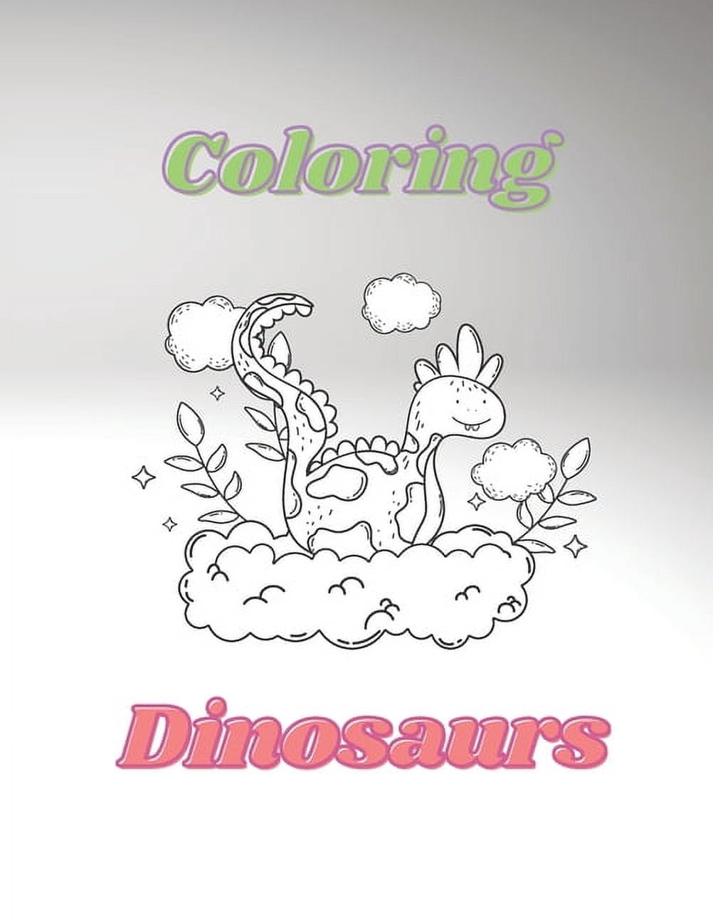 Coloring: Dinosaurs, (Paperback)