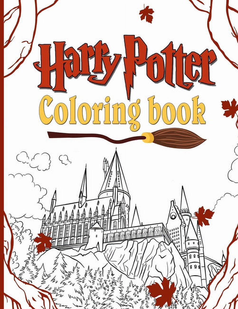 Harry Potter Coloring Book and Harry Potter Markers