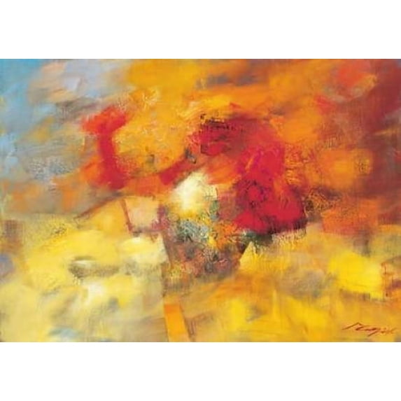 Coloring II Poster Print by Madjid (20 x 28)