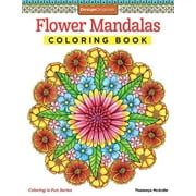 DESIGN ORIGINALS Coloring Is Fun: Flower Mandalas Coloring Book (Paperback)