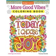 THANEEYA MCARDLE Coloring Is Fun: More Good Vibes Coloring Book (Paperback)