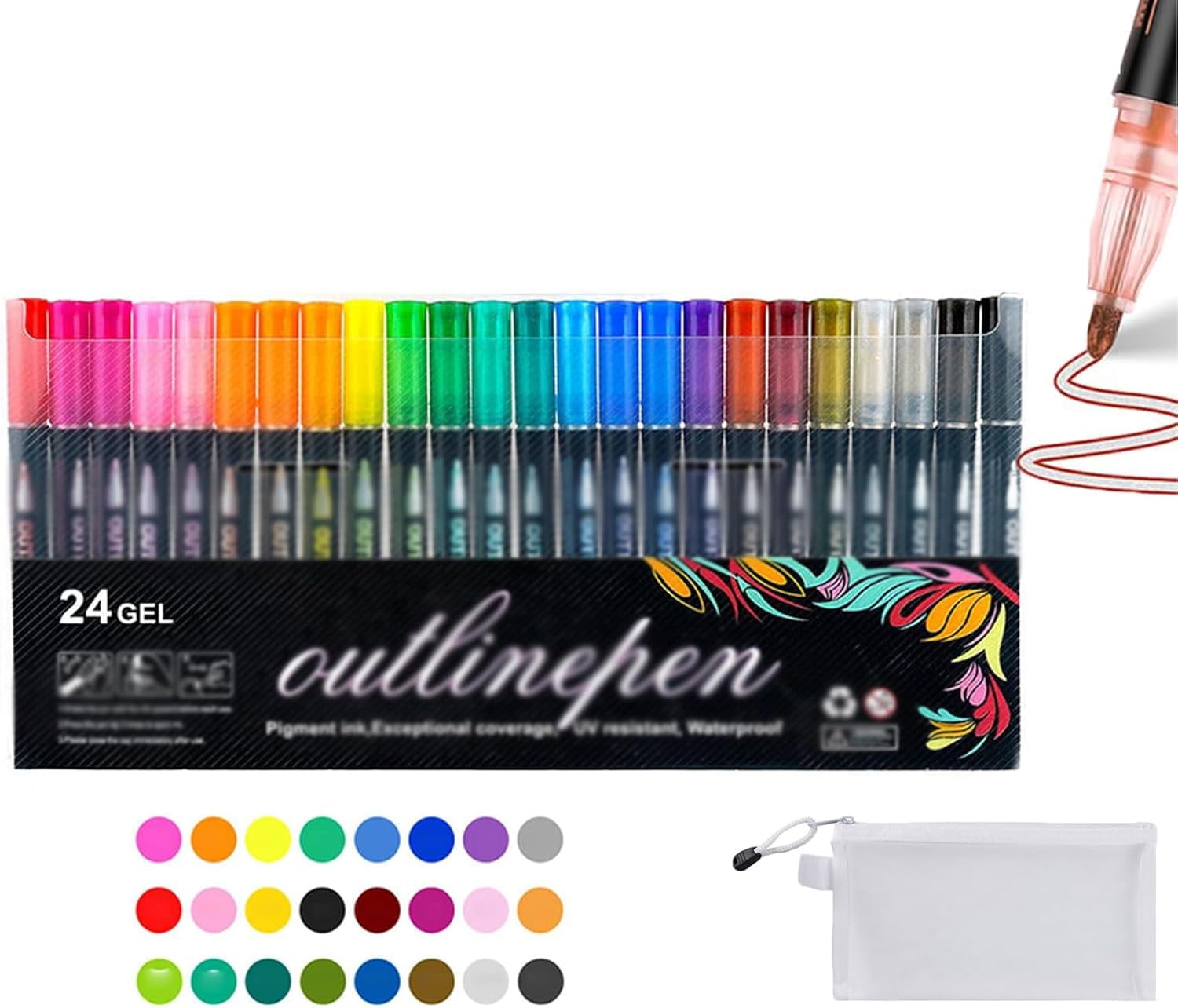 Coloring Lightstick Graffiti Highlighter Pens, Coloring Lightstick ...