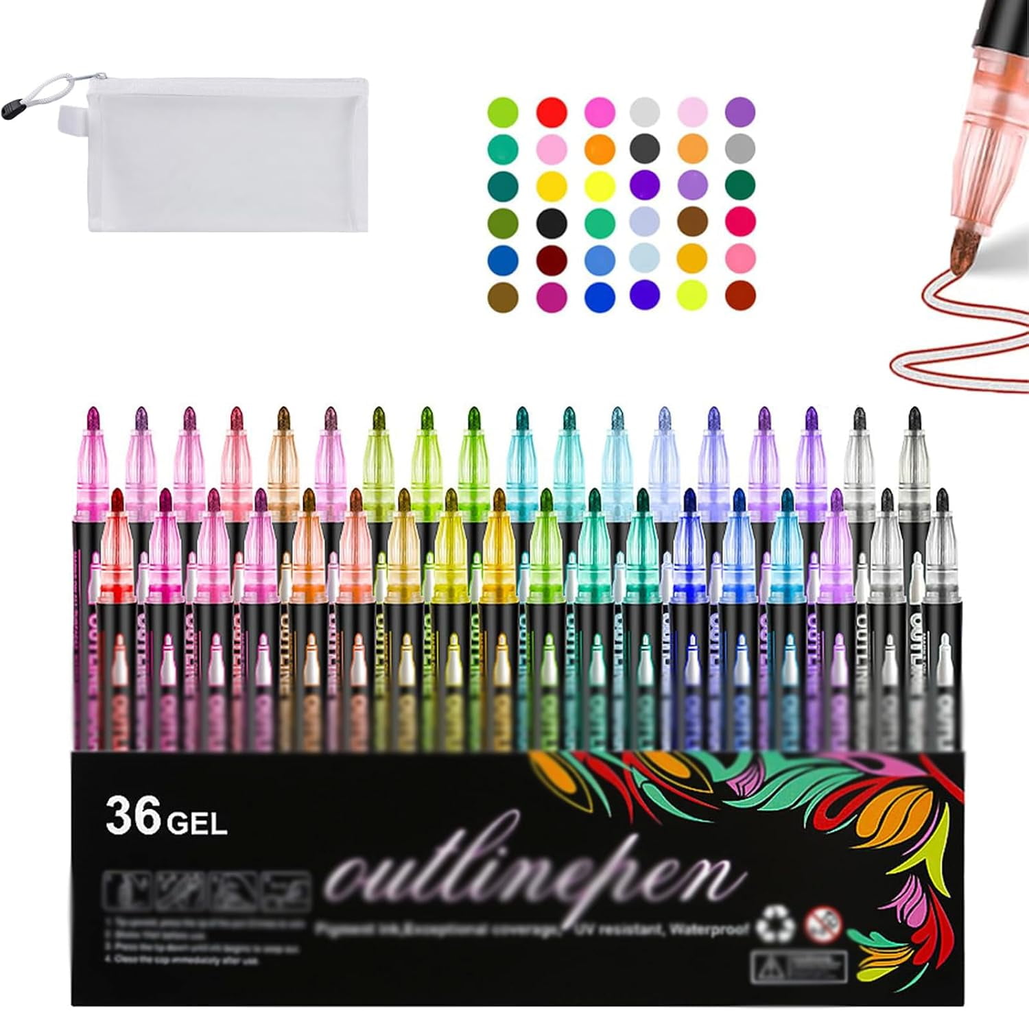Coloring Lightstick Graffiti Highlighter Pens, Coloring Lightstick ...