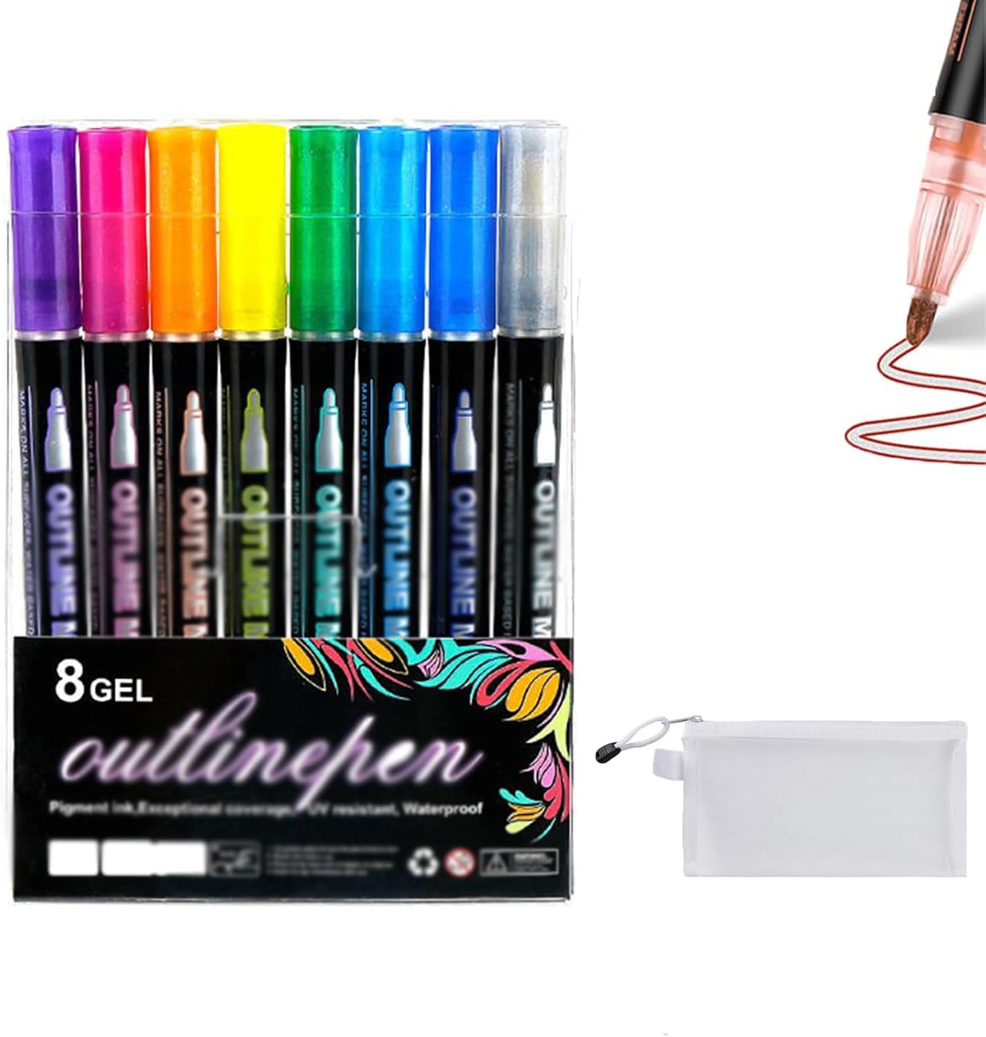Coloring Lightstick Graffiti Highlighter Pens, Coloring Lightstick ...