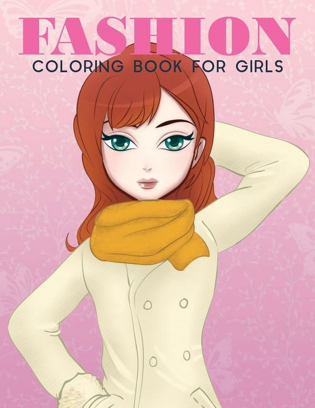 Coloring Lounge Fashion Coloring Book For Girls - Walmart.com