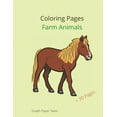 thumbnail image 1 of Coloring Pages - Fun for Kids Coloring Pages - Farm Animals: Fun for Kids; 36 pages, 8.5x11 in, (Paperback), 1 of 1