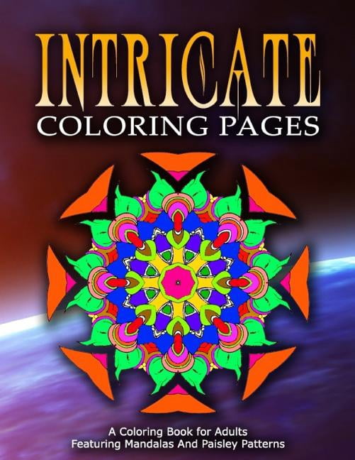 Coloring Pages for Girls: INTRICATE COLORING PAGES - Vol.7: coloring ...