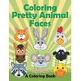 thumbnail image 1 of Coloring Pretty Animal Faces (A Coloring Book) (Paperback), 1 of 1