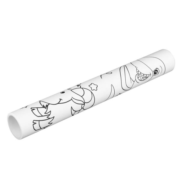 Coloring Roll for Children Coloring Paper Roll Graffiti Drawing Art Paper Paper Roll for Creativity Imagination Preschool Themed