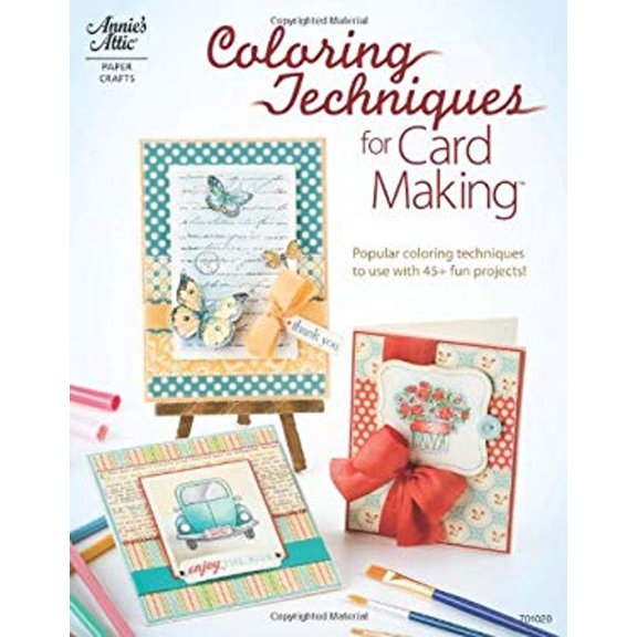 Pre-Owned Coloring Techniques for Card Making (Paperback) 1596353082 9781596353084
