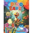 thumbnail image 1 of Coloring book Dinosaurs: Ages 3 to 8, coloring book, education, learn by coloring different types of dinosaurs, (Paperback), 1 of 1