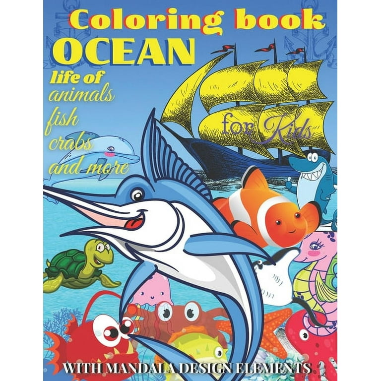 Creative Haven Fanciful Sea Life Coloring Book (Adult Coloring Books: Sea  Life)