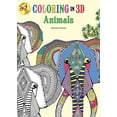 thumbnail image 1 of Pre-Owned Coloring in 3D Animals Paperback, 1 of 1