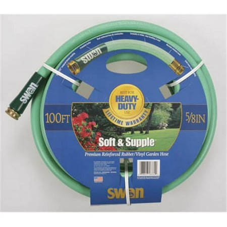 Colorite-swan .63in. x 100ft. Soft & Supple Garden Hose