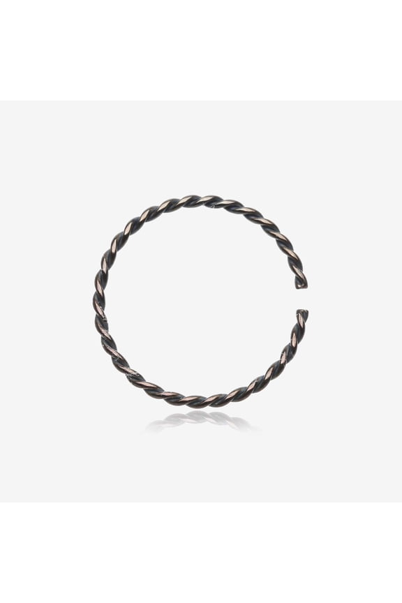 Colorline Classic Twist Wire Steel Bendable Hoop Ring