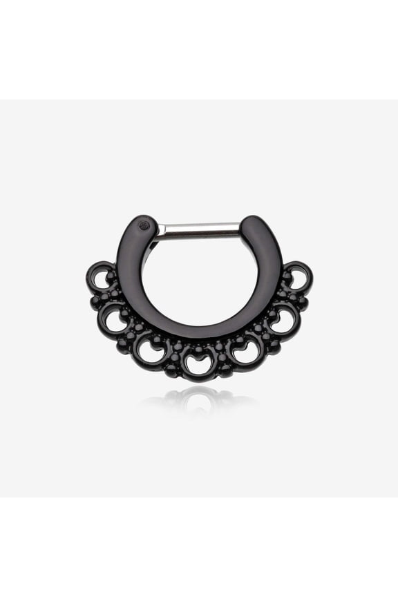 Colorline Majestic Filigree Septum Clicker