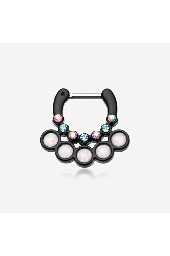 Colorline Opal Aureole Gemina Septum Clicker